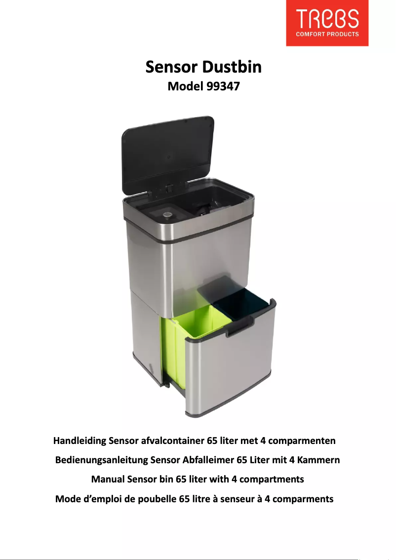 Page 1 de la notice Manuel utilisateur Trebs Comfortliving 99347
