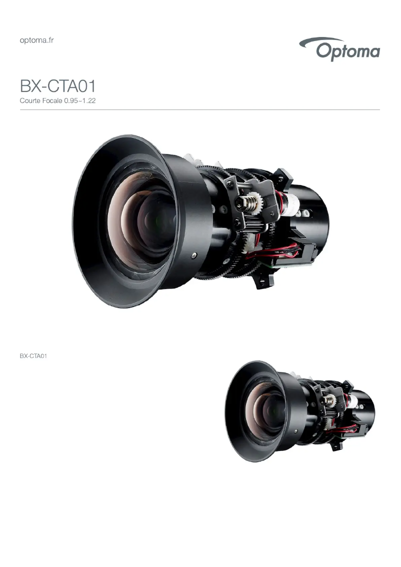 First page image of the manual for BX-CTA01