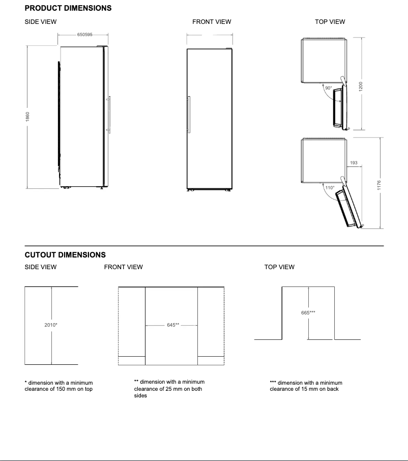 Page 1 of the manual Instructions / Assembly Bertazzoni RLD60F4FXNC