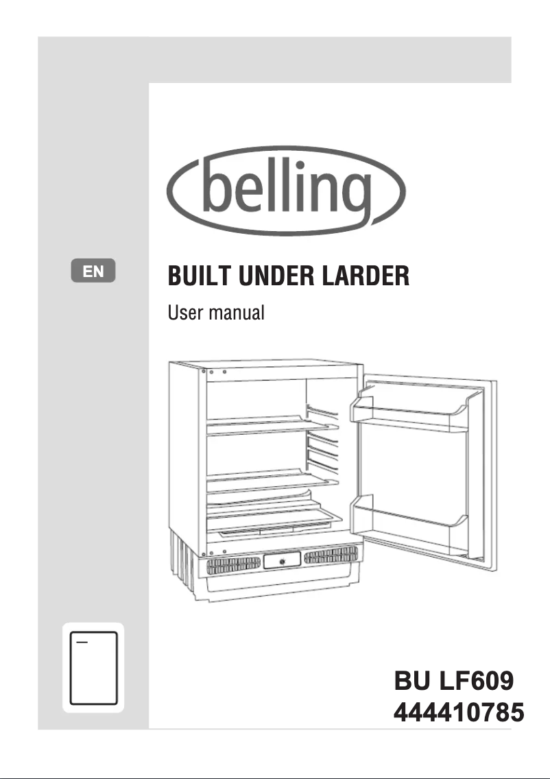 First page image of the manual for BU LF609
