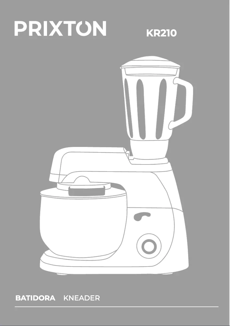 First page image of the manual for KR210