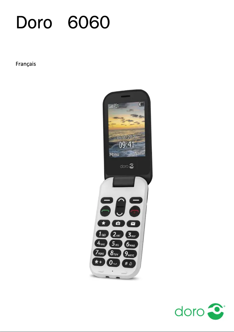 Image de la première page du manuel de l'appareil 6060