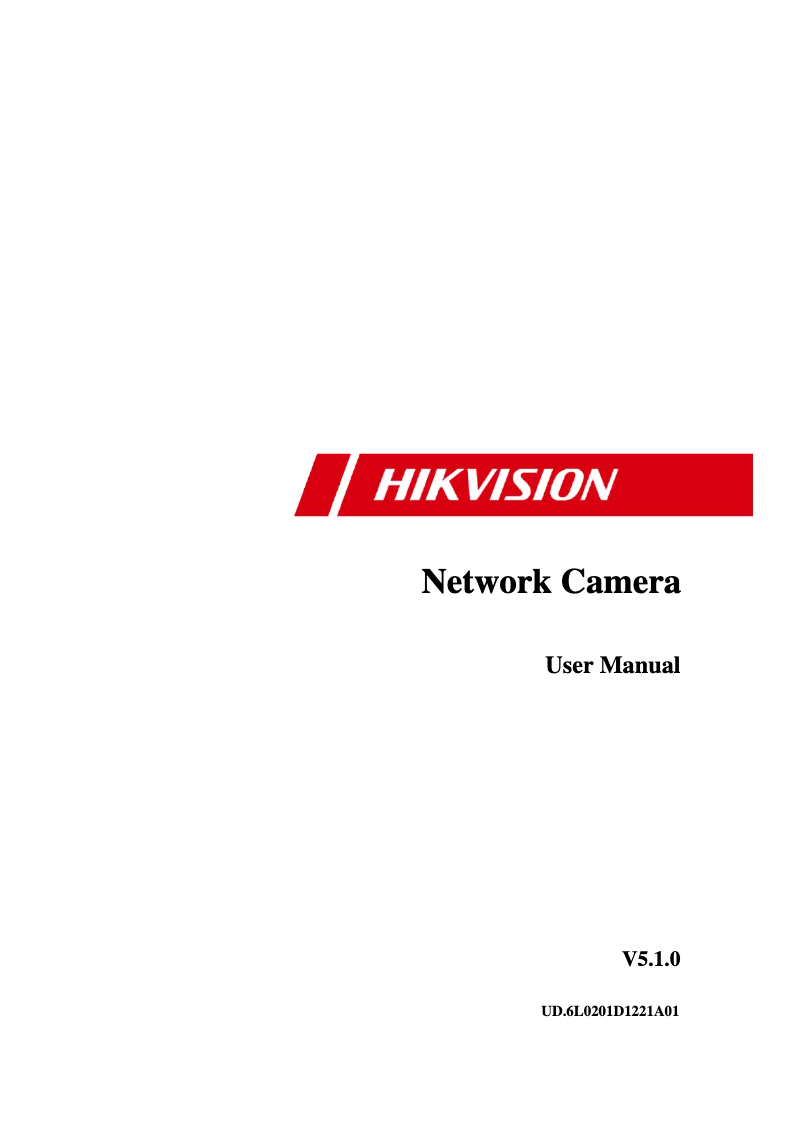 First page image of the manual for DS-2CD4332FWD-IZS
