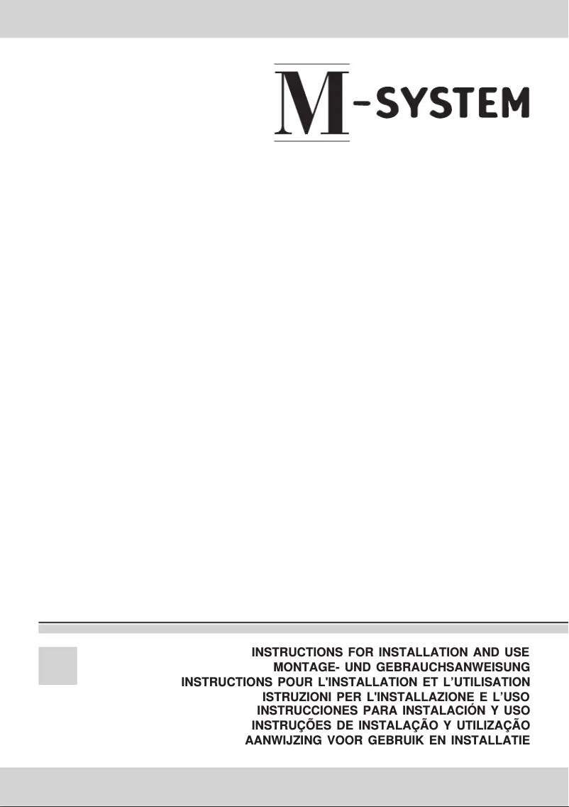 First page image of the manual for MSU-70