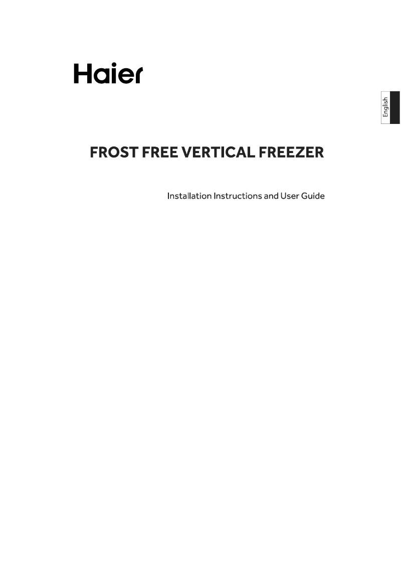 First page image of the manual for HF-326GB