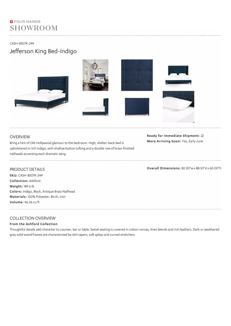 First page image of the manual for CASH-8507K-249