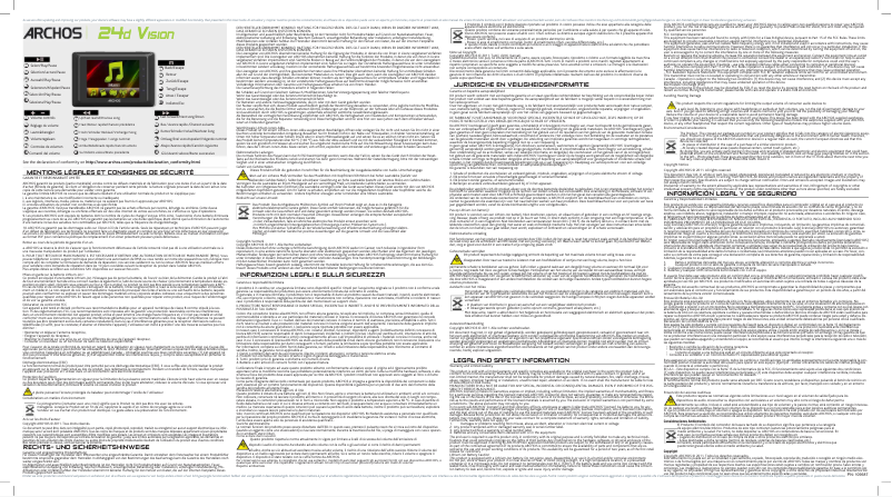 First page image of the manual for 24d Vision