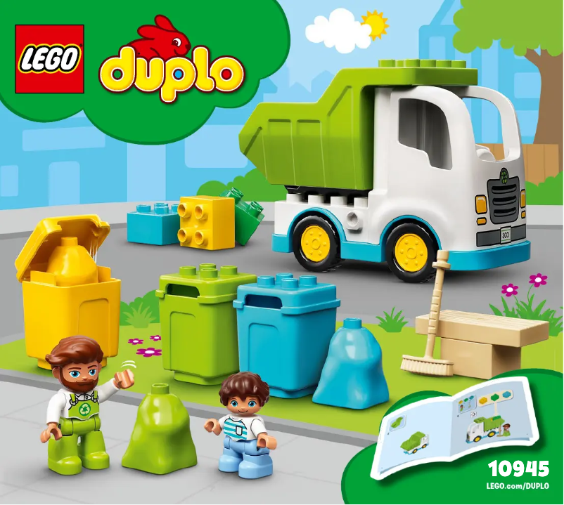 First page image of the manual for Duplo Town 10945