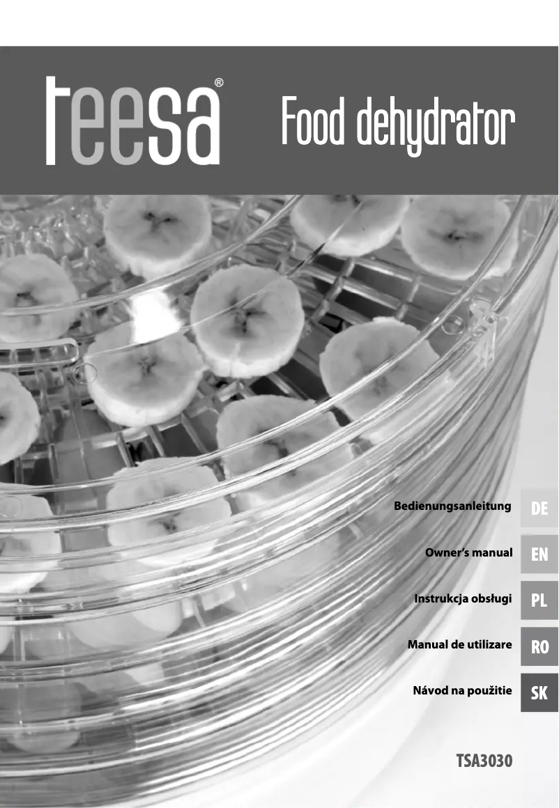 Page 1 of the manual User Manual Teesa TSA3030