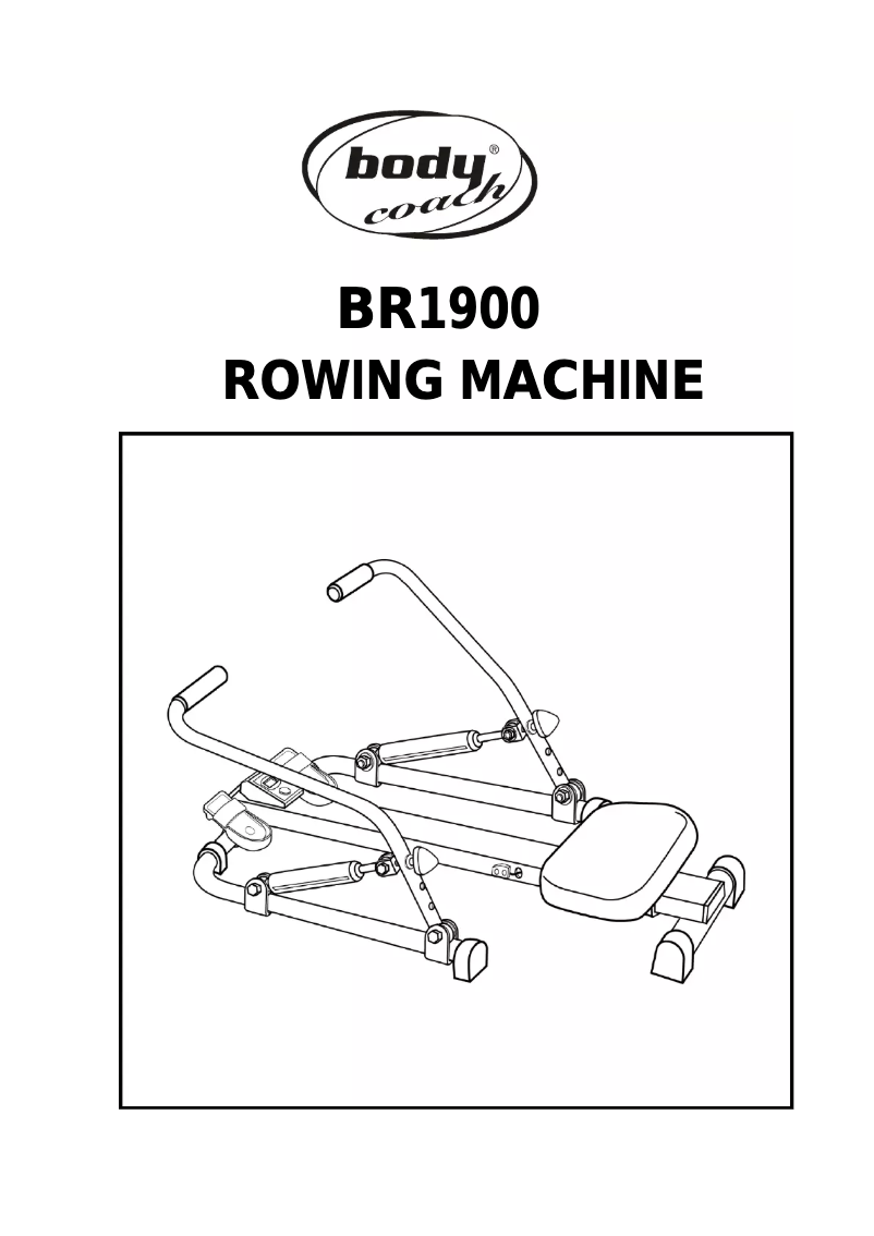 First page image of the manual for BR-1900