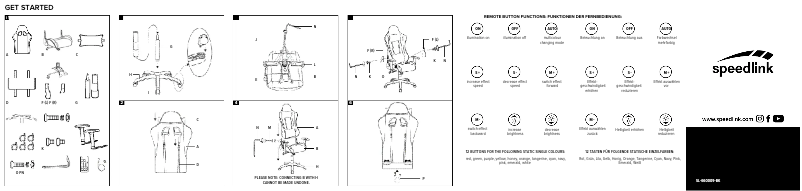 Page 1 of the manual User Manual Speed-Link Regys