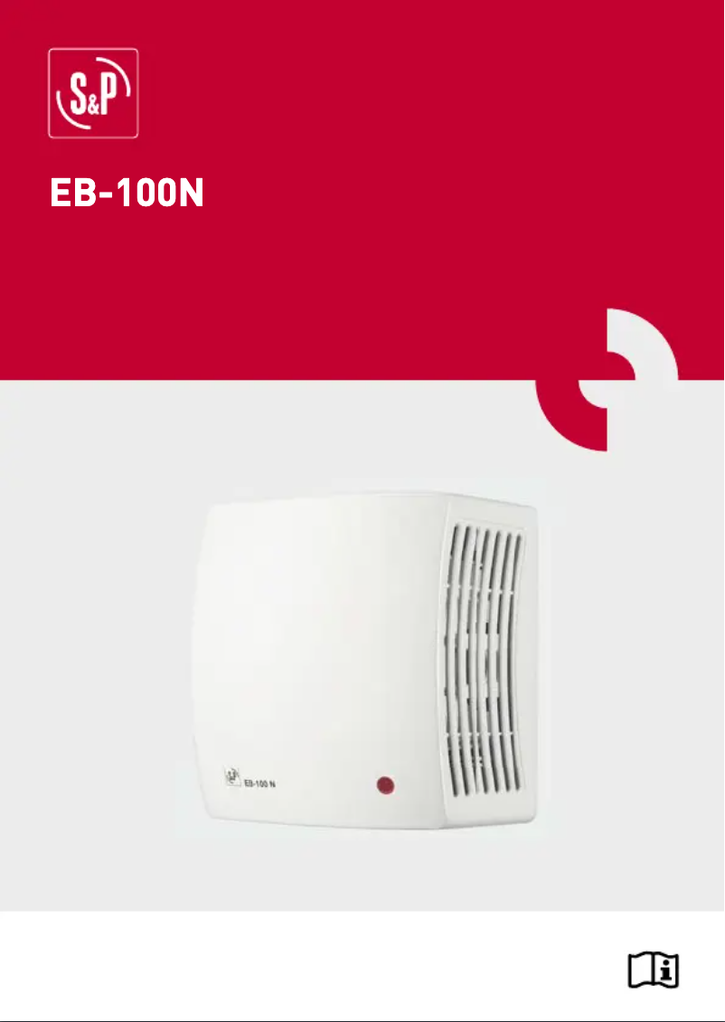First page image of the manual for EB-100N