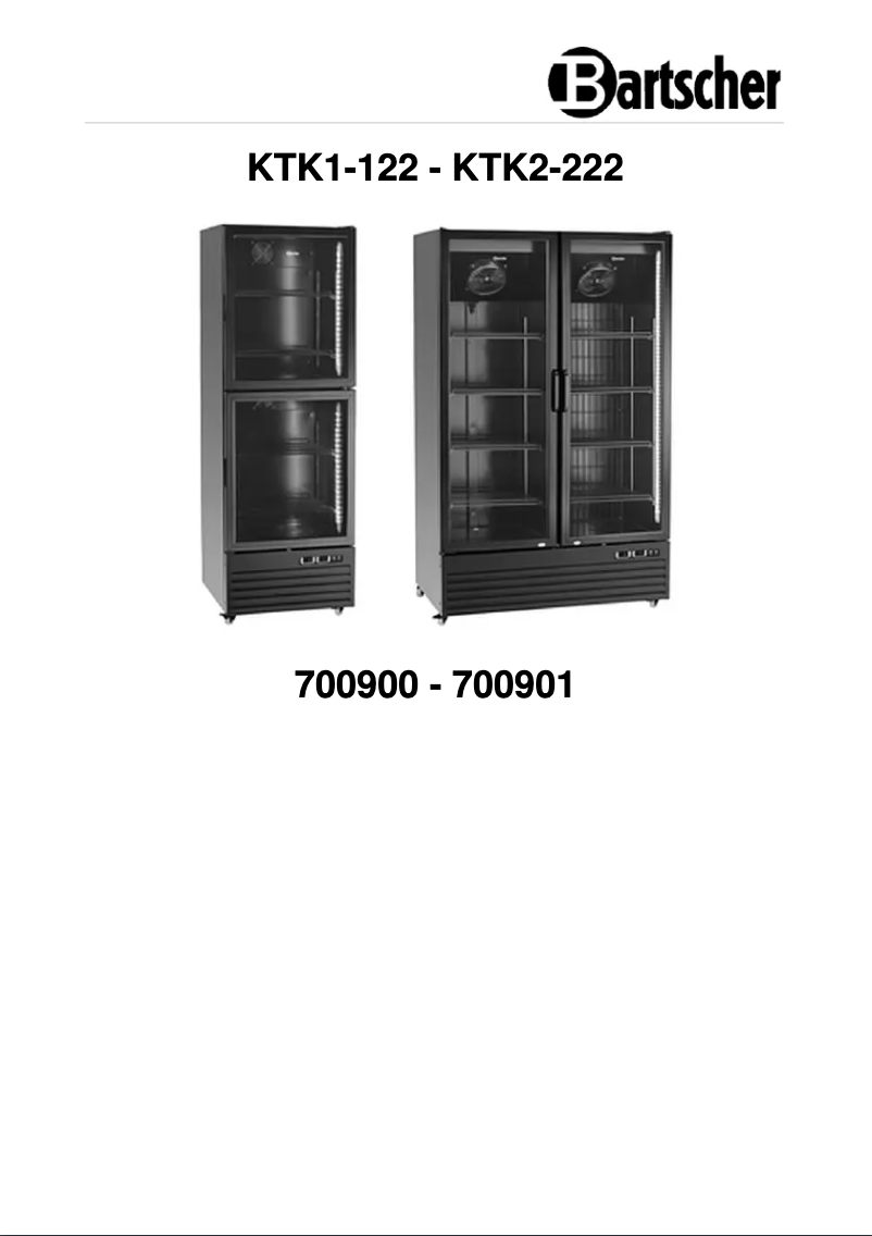 Image de la première page du manuel de l'appareil KTK1-122