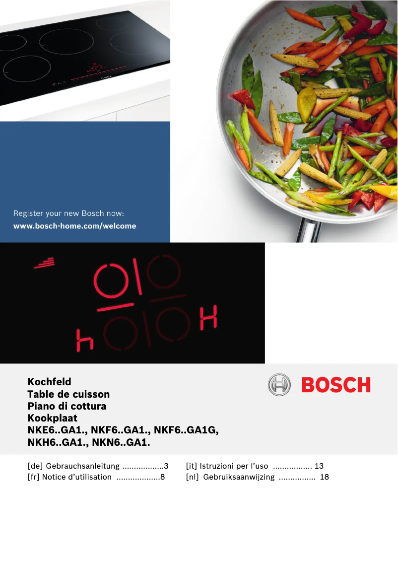 Page 1 of the manual Instruction Manual Bosch SPS66TW01E