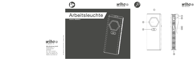 First page image of the manual for SB490HL01