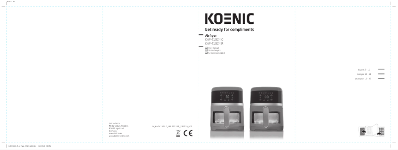 First page image of the manual for KAF 41324 R