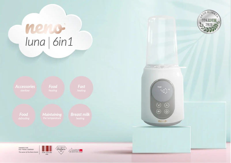 First page image of the manual for Luna