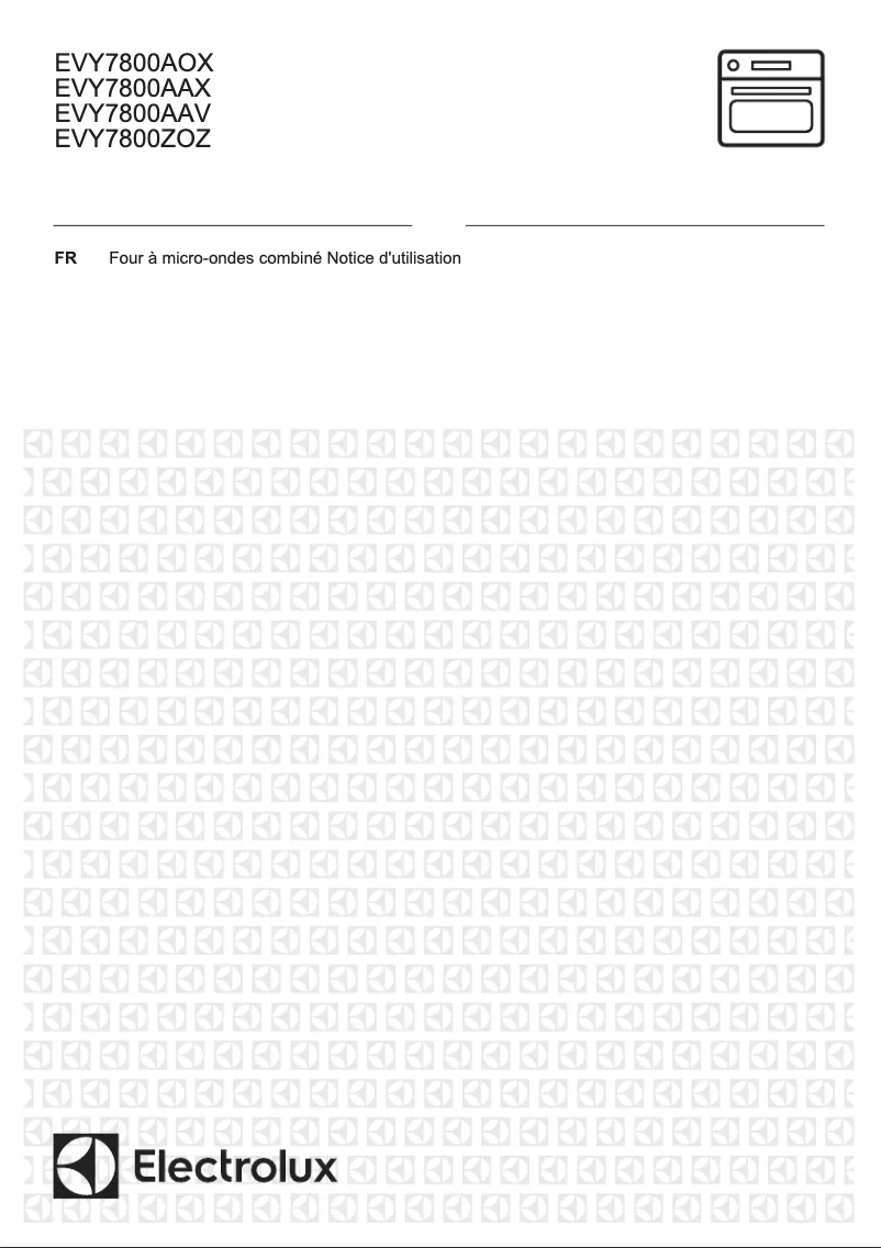 Page 1 of the manual Instruction Manual Electrolux EVY7800AAV