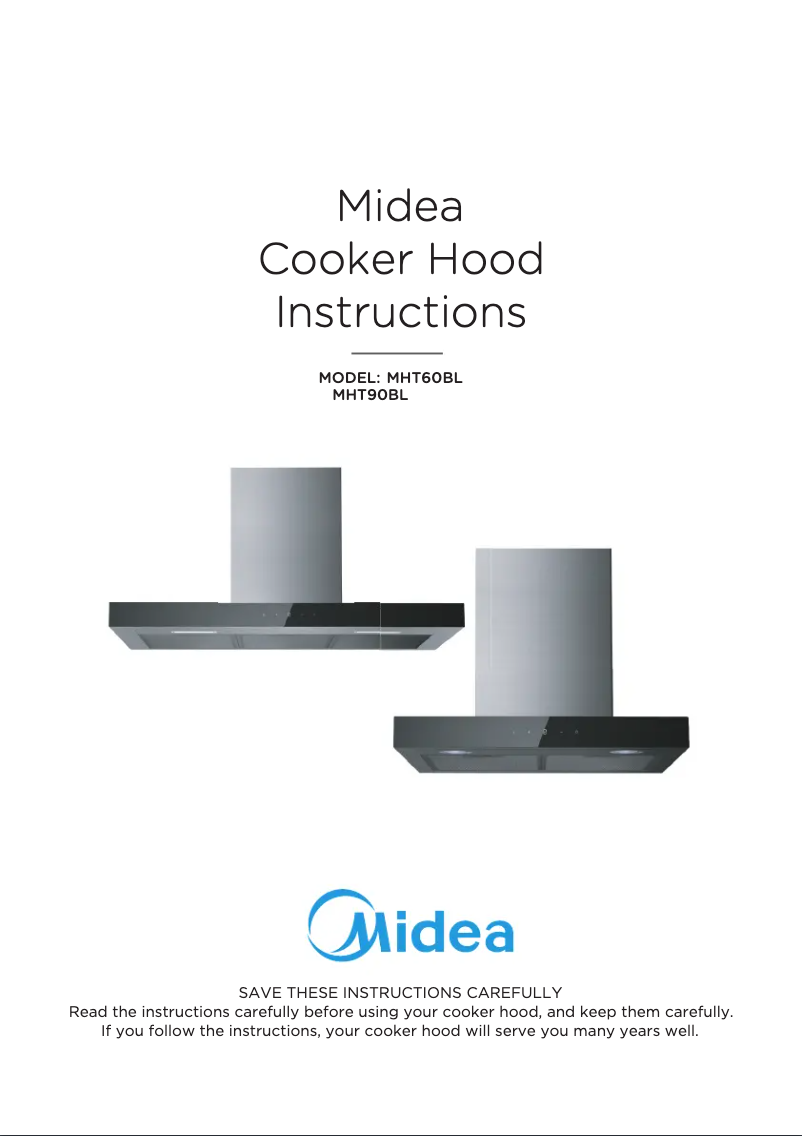 Page 1 of the manual User Manual Midea MHT90BL