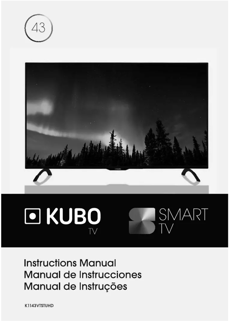 First page image of the manual for K1143VTSTUHD