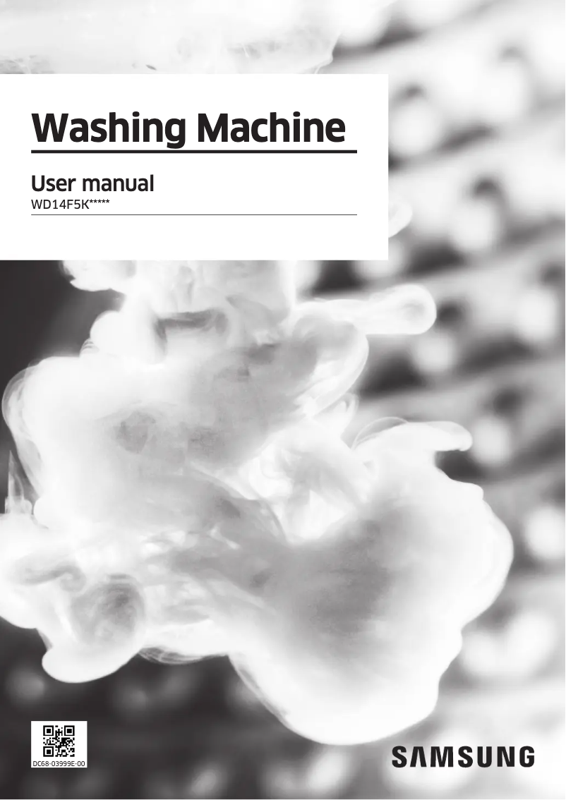 First page image of the manual for WD14F5K3ACW1