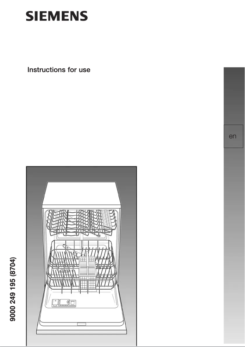 Page 1 of the manual User Manual Siemens SE 25M250