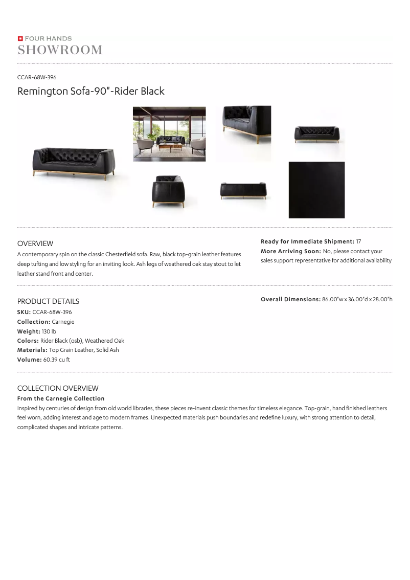Page 1 of the manual User Manual Four Hands CCAR-68W-396