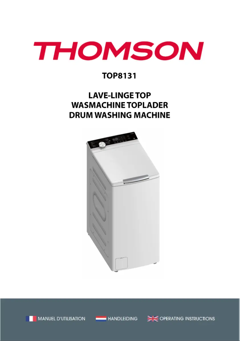 First page image of the manual for TOP8131