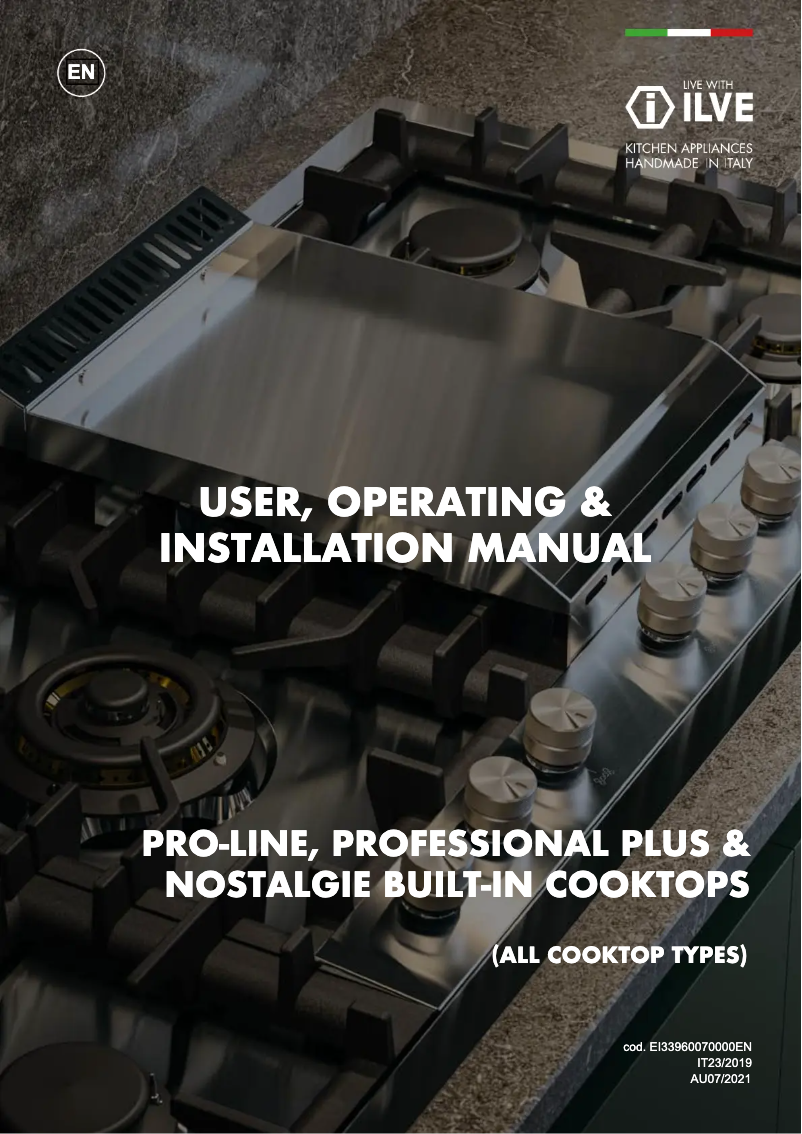 First page image of the manual for HCB90FCN/WHC-1