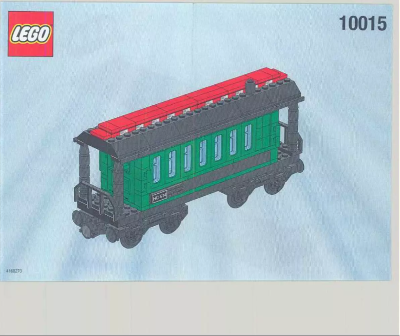 Page 1 of the manual User Manual Lego City 10015