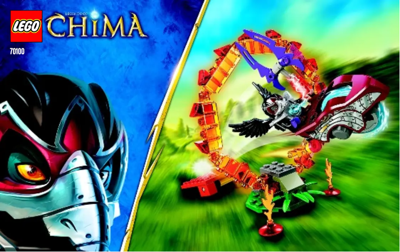 First page image of the manual for Chima 70100