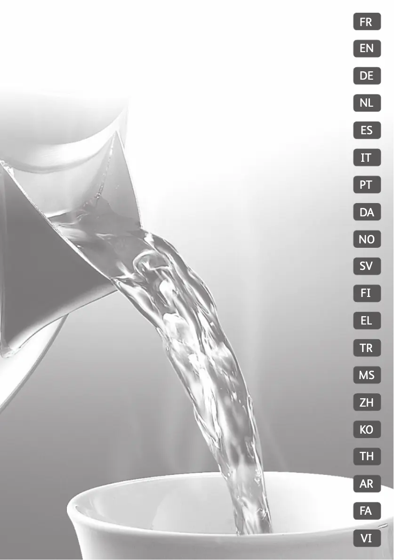 First page image of the manual for Delfini Plus KO150F