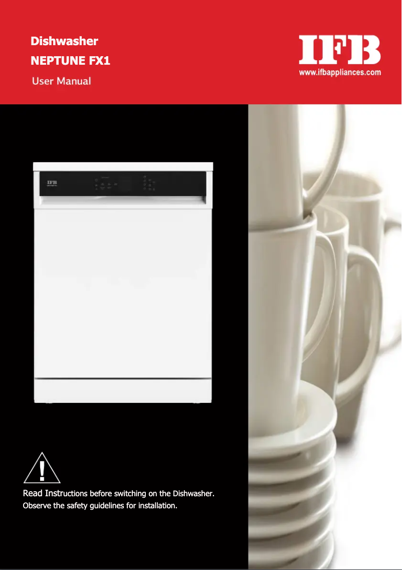 Page 1 of the manual User Manual IFB Neptune FX1