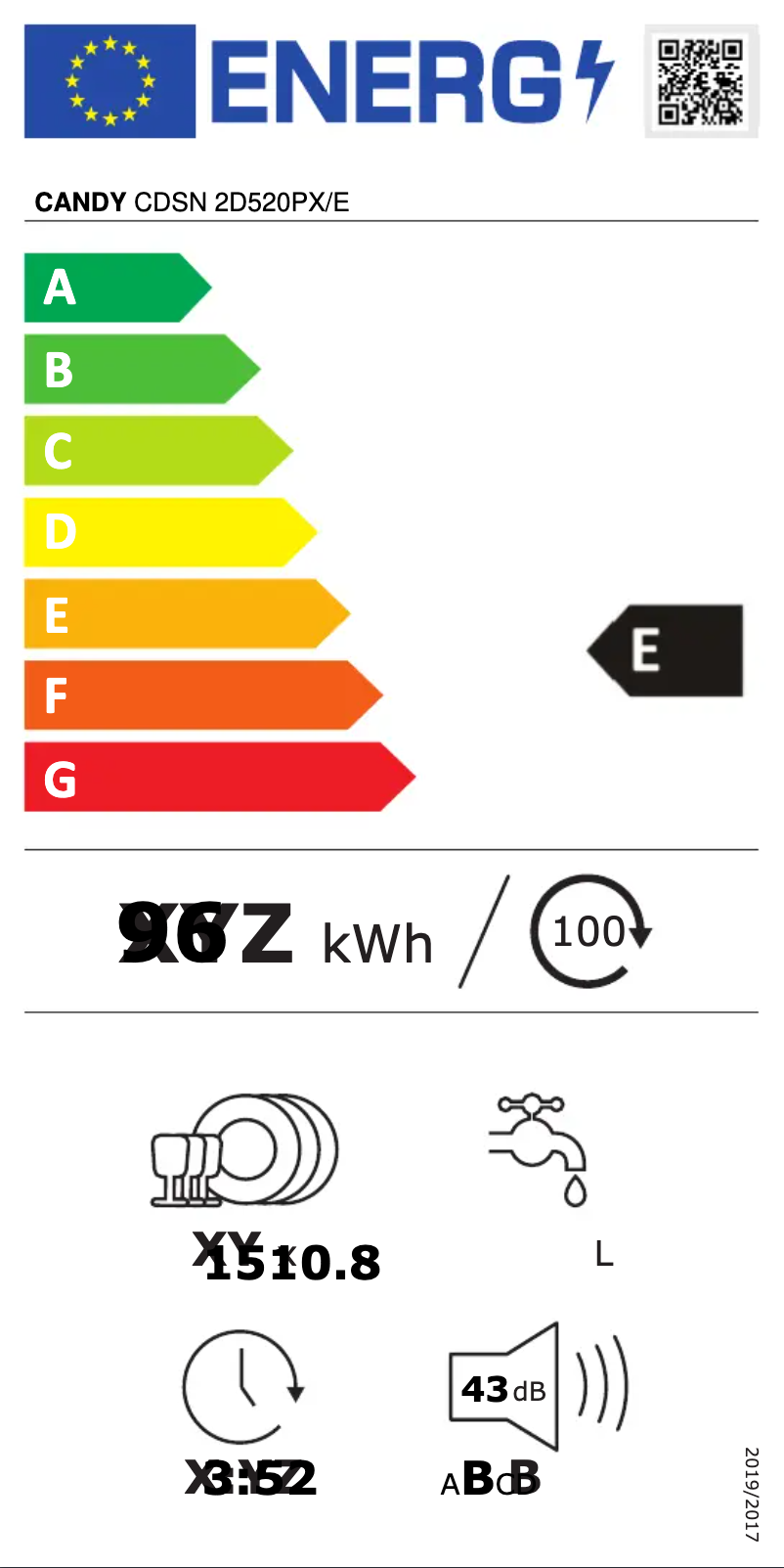 First page image of the manual for CDSN 2D520PX/E