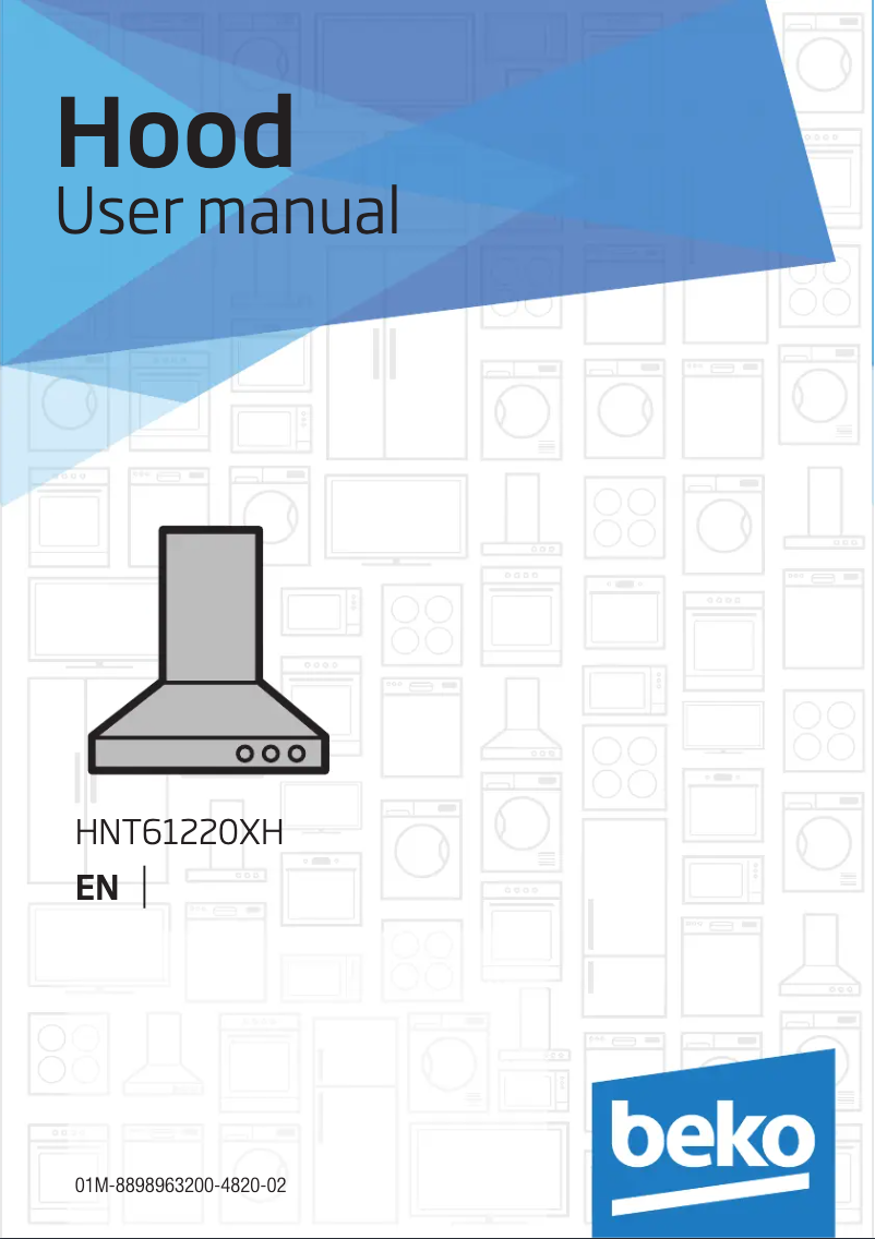 First page image of the manual for HNT61220XH