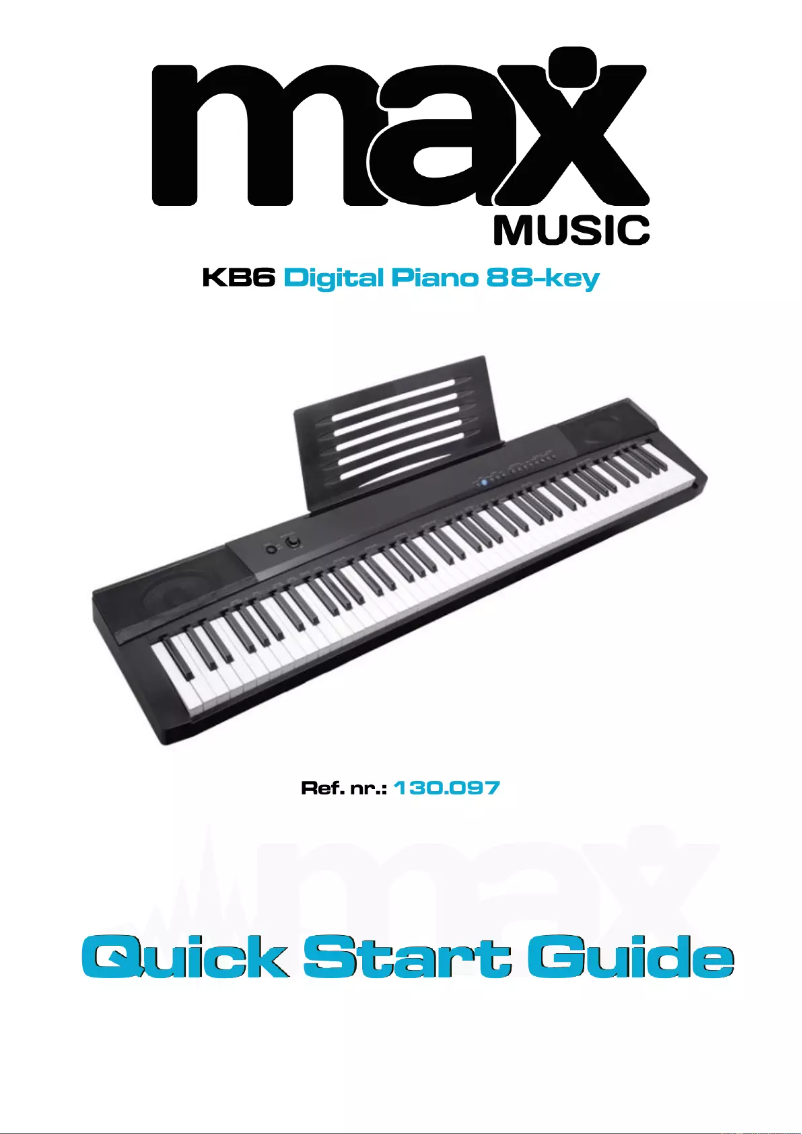 Image de la première page du manuel de l'appareil KB6