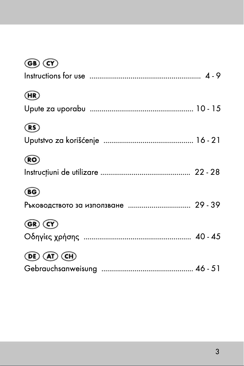First page image of the manual for GK-5398