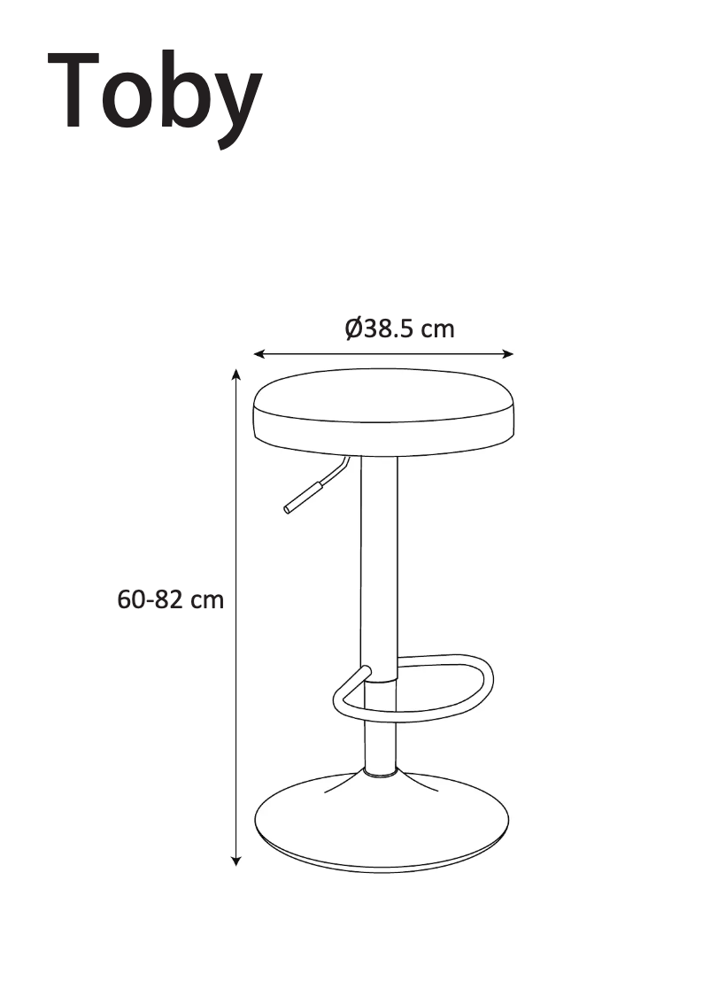 First page image of the manual for Toby