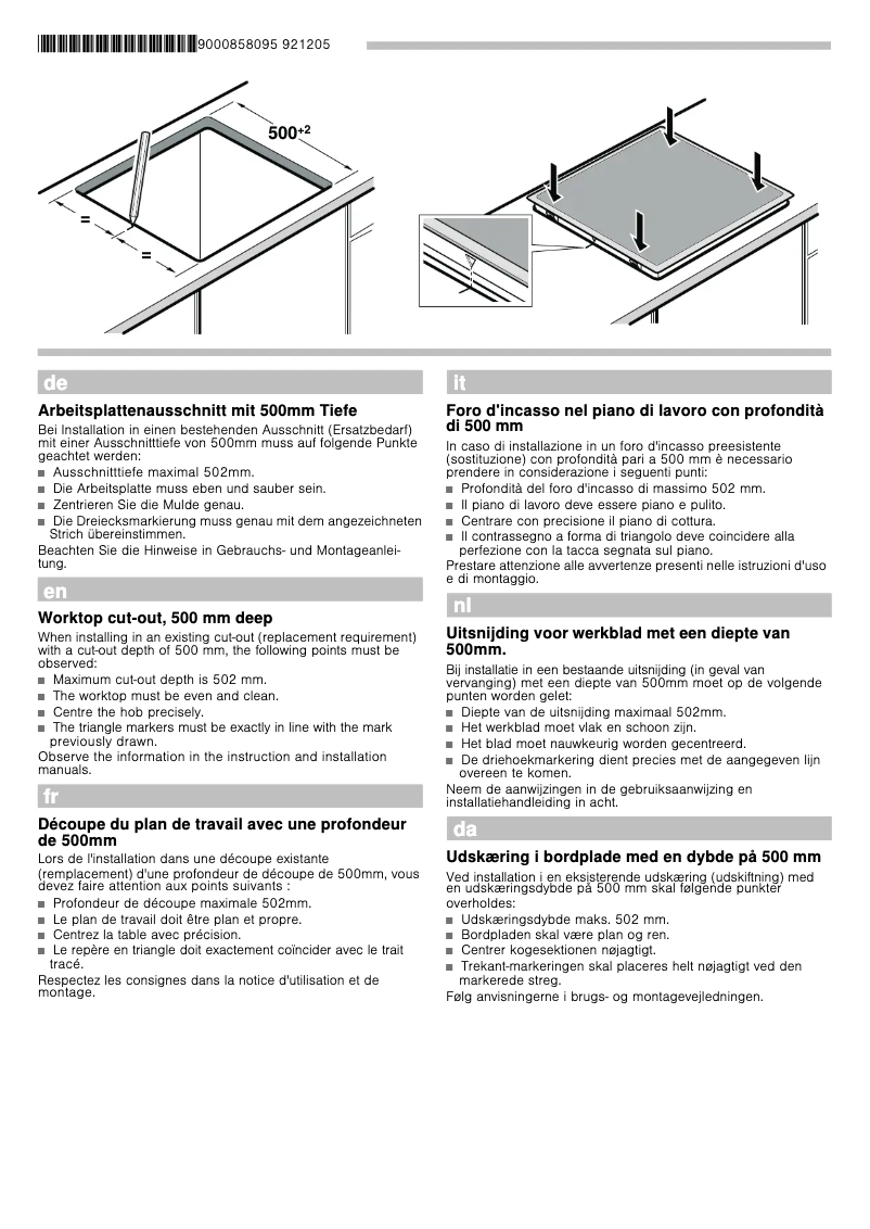 Page 1 of the manual User Manual Siemens ET645CEA1
