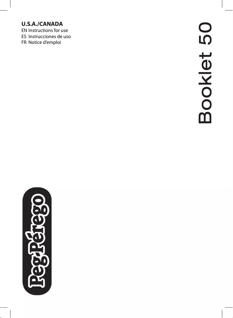 First page image of the manual for Booklet 50