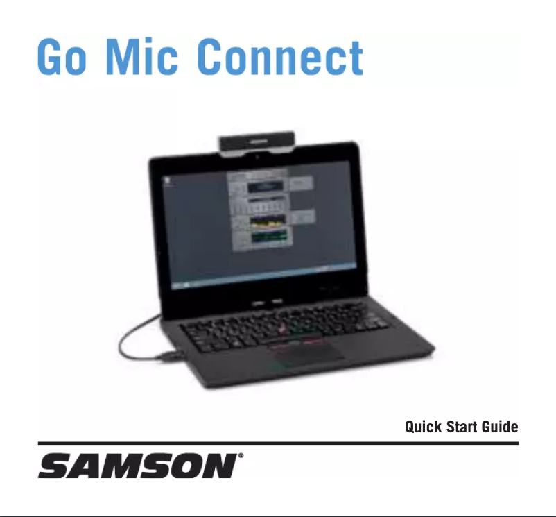 Page 1 of the manual User Manual Samson Go Mic Connect