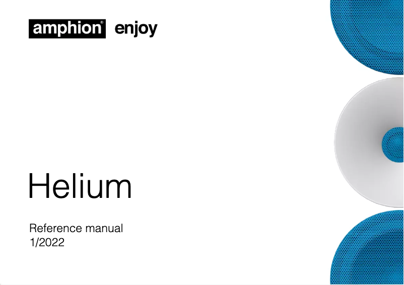 First page image of the manual for Helium 520C