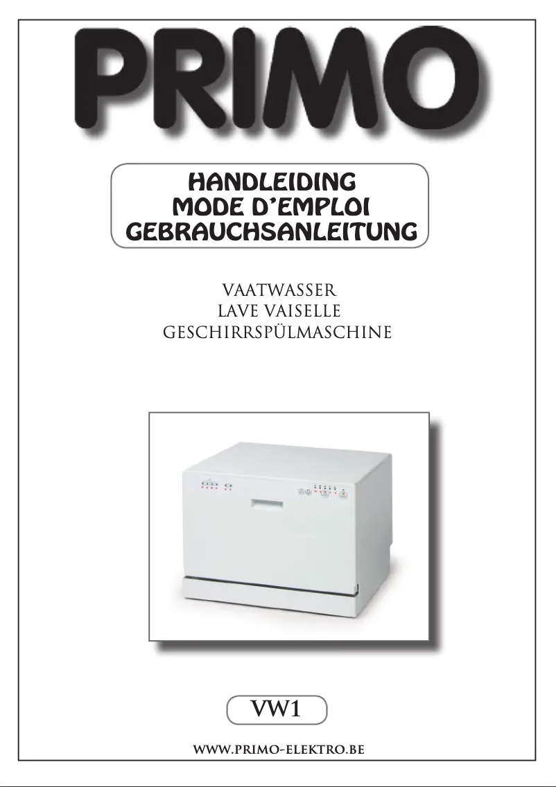 Page 1 of the manual User Manual Primo VW1