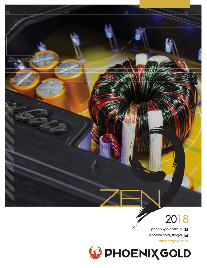 Page 1 of the manual User Manual Phoenix Gold ZEN9