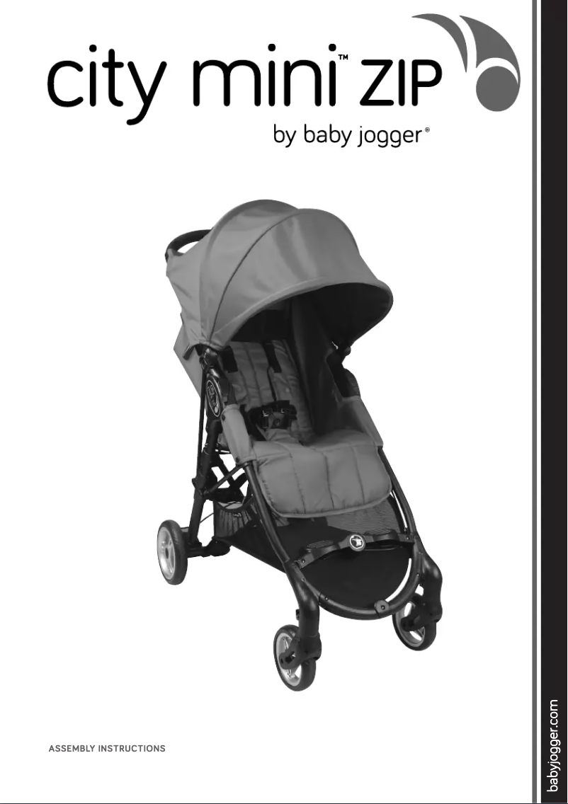 Page 1 of the manual User Manual Baby Jogger City Mini ZIP