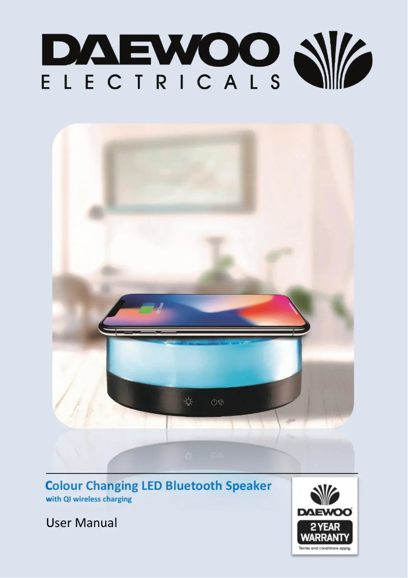 Page 1 of the manual User Manual Daewoo AVS1397