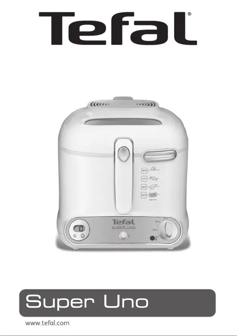 Page 1 of the manual User Manual Tefal Super Uno FR302130