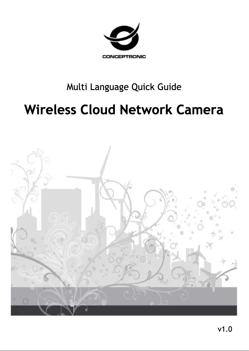 First page image of the manual for CIPDCAM720