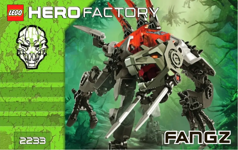 Page 1 of the manual User Manual Lego FANGZ