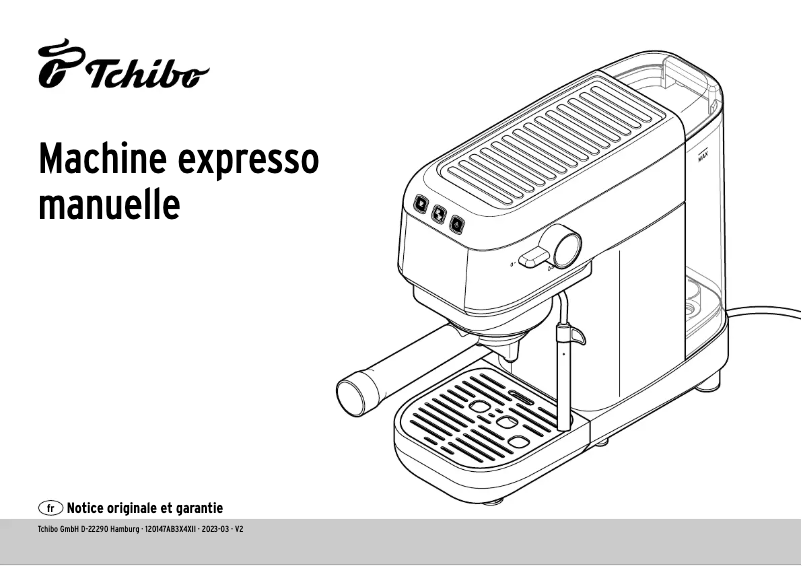 Page 1 of the manual User Manual Tchibo Lapressa